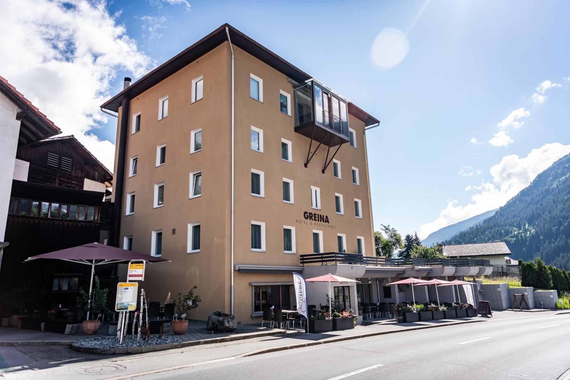Hotel Greina Rabius Kültér fotó